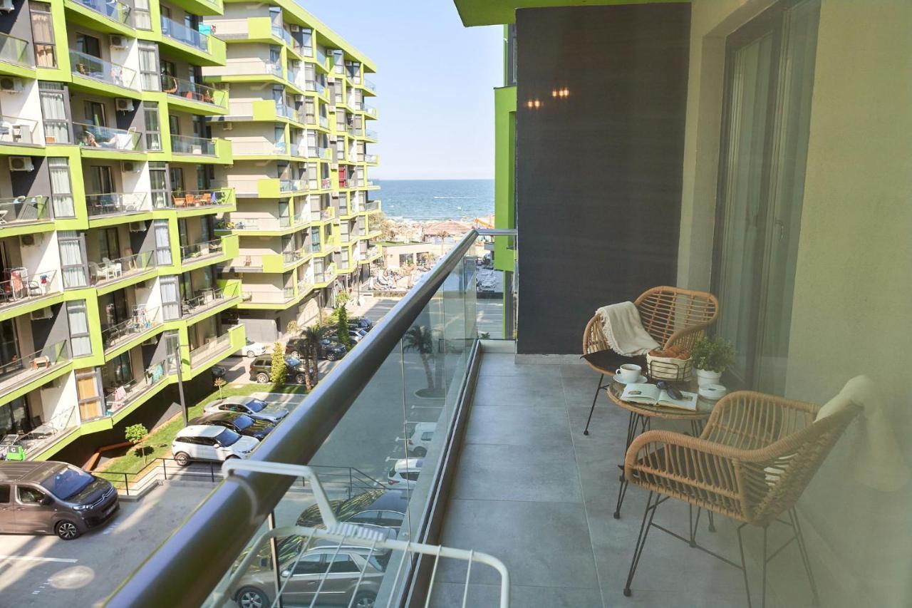 Vanilla Luxury Apartment Spa N Pool Beach Resort Năvodari Exterior foto